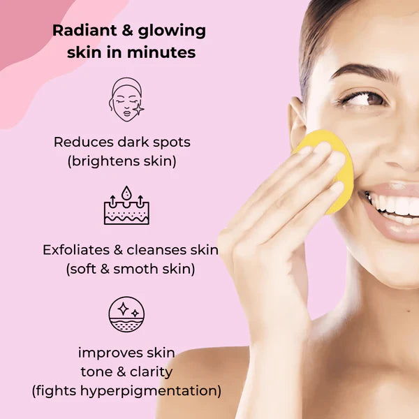 Glow Exfoliate Turmeric Pads