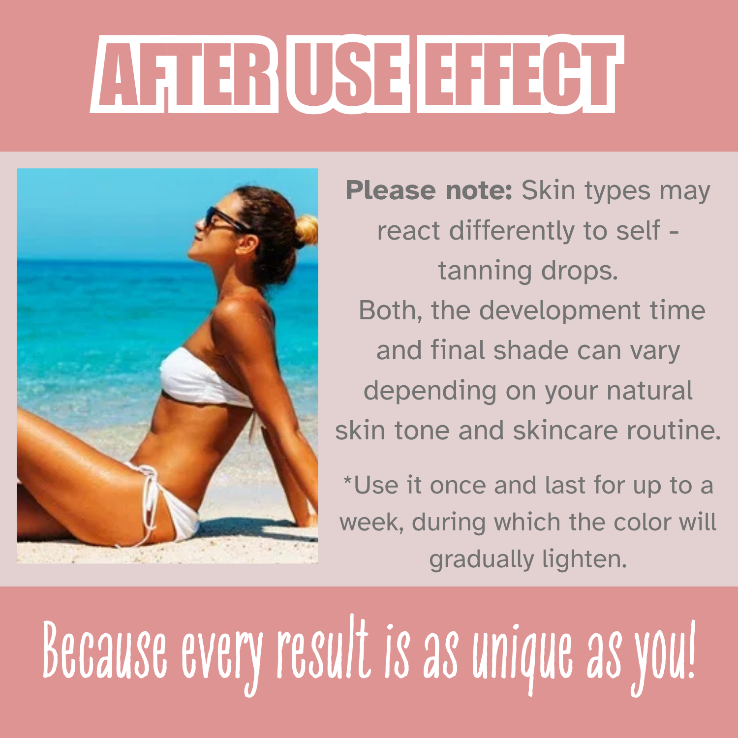 Sunless Tanning Drops