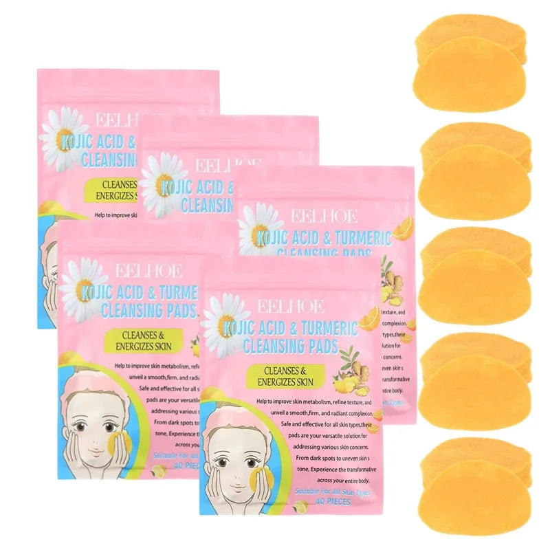 Glow Exfoliate Turmeric Pads