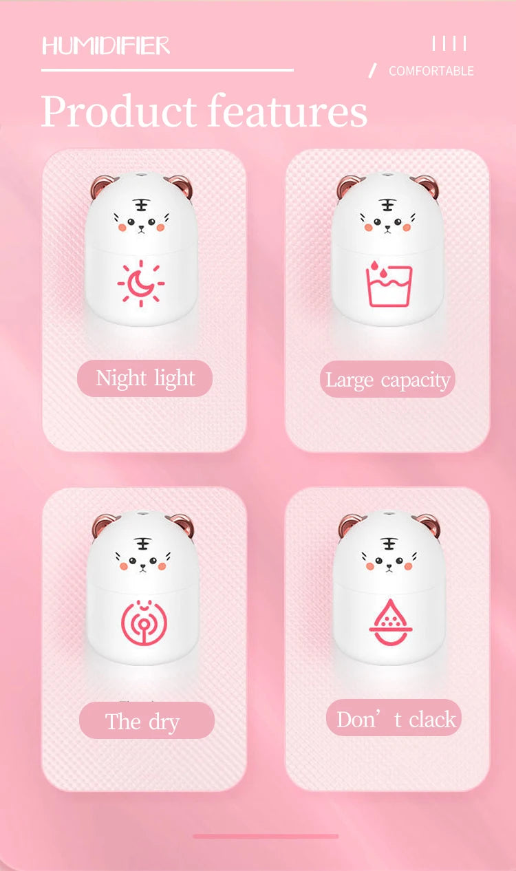Cute Mini Pet Humidifier
