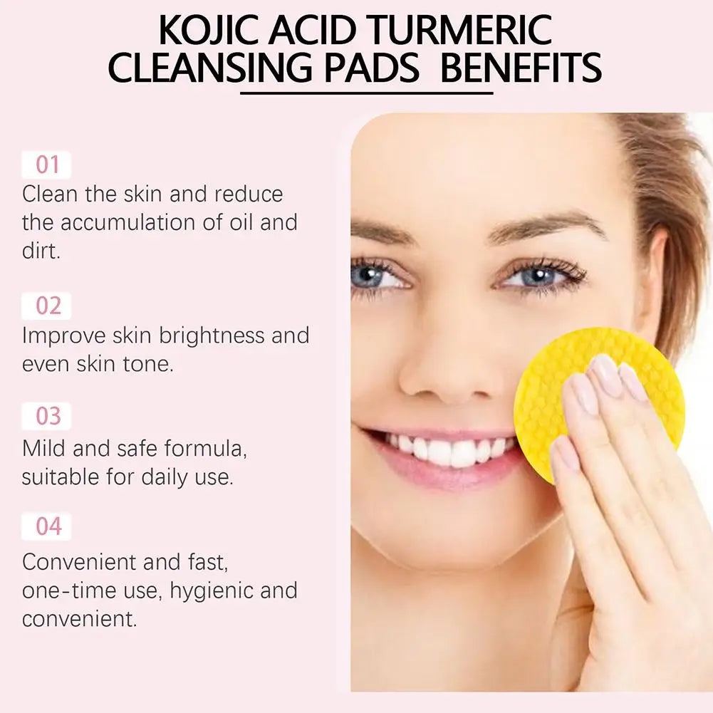 Glow Exfoliate Turmeric Pads