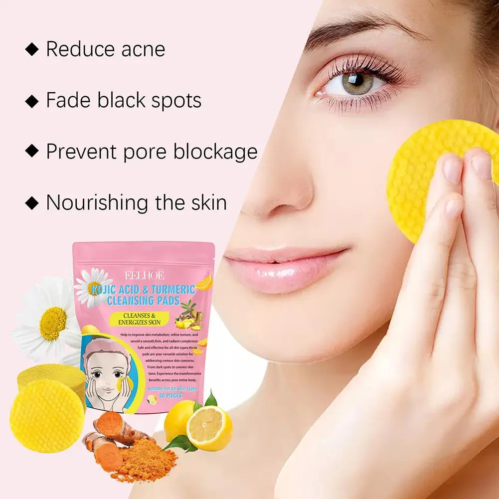 Glow Exfoliate Turmeric Pads