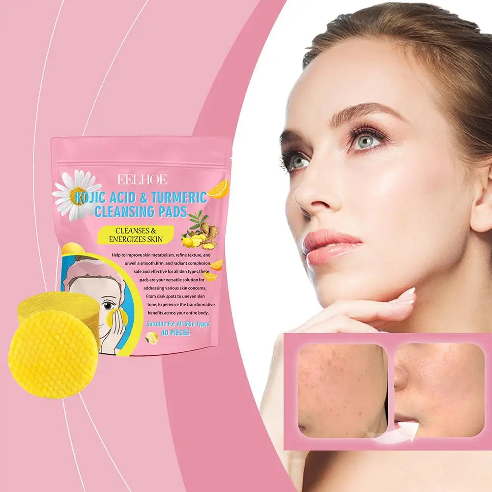 Glow Exfoliate Turmeric Pads