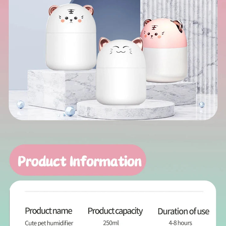 Cute Mini Pet Humidifier