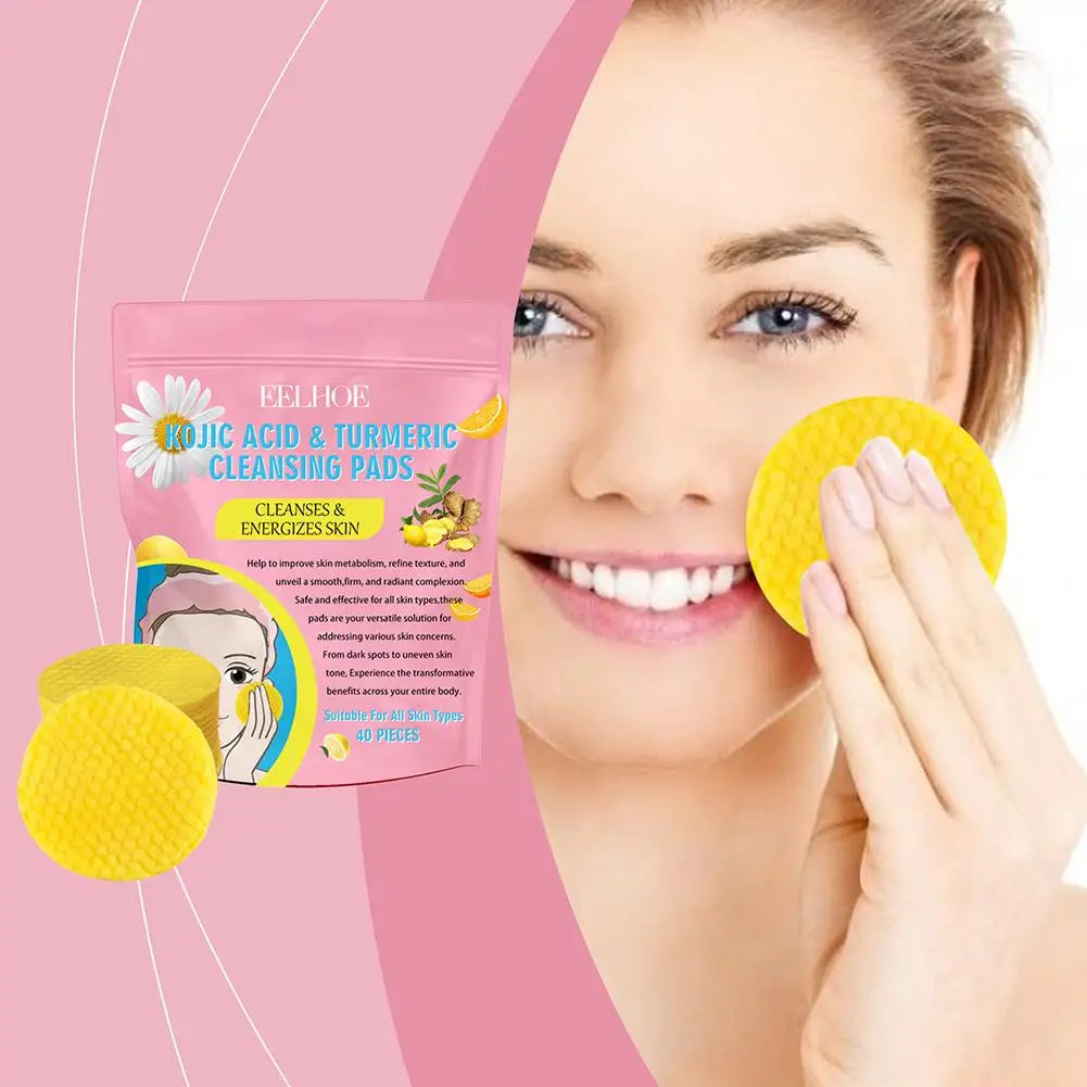 Glow Exfoliate Turmeric Pads