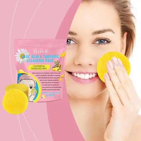 Glow Exfoliate Turmeric Pads