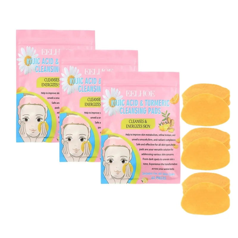 Glow Exfoliate Turmeric Pads