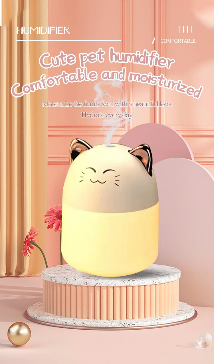 Cute Mini Pet Humidifier