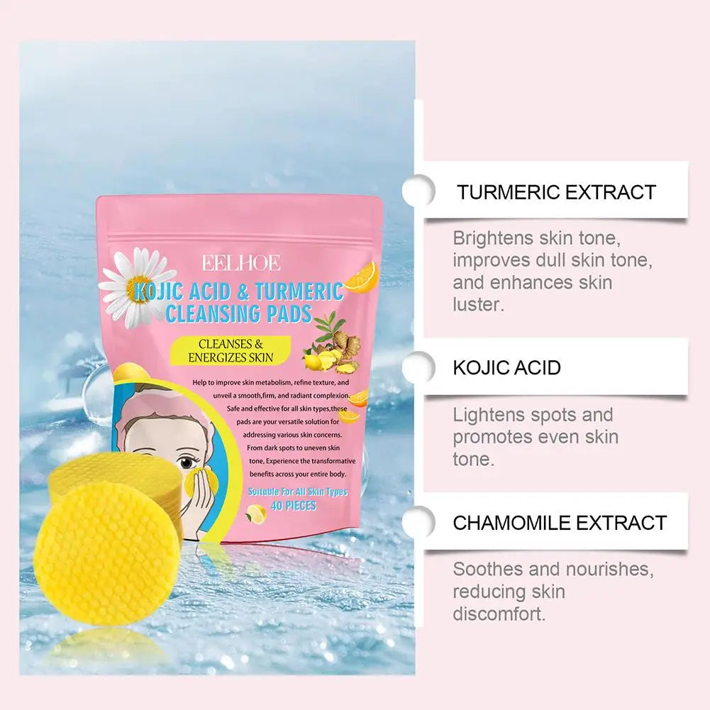 Glow Exfoliate Turmeric Pads