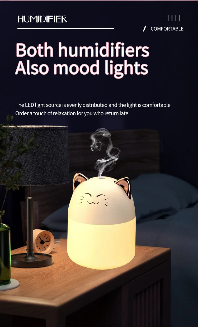 Cute Mini Pet Humidifier